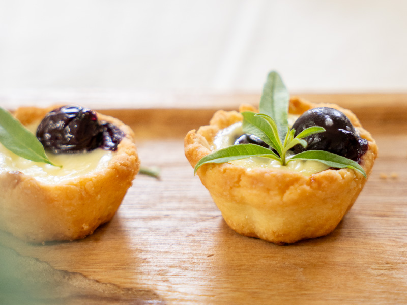 Tarteletas de arándanos 